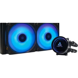 Chieftec Iceberg 240 RGB processzor vízhűtő fekete