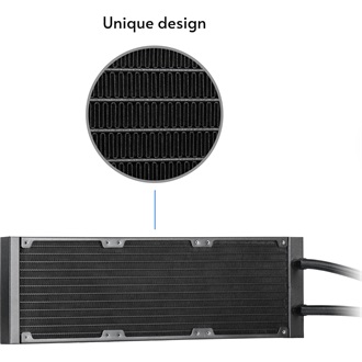 Chieftec Iceberg 360 Dark processzor vízhűtő fekete