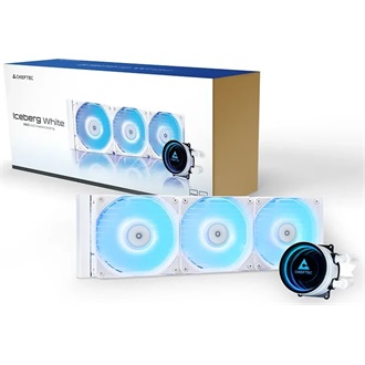 Chieftec Iceberg 360 processzor vízhűtő fehér