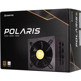 Chieftec Polaris ATX desktop tápegység 750W 80+ Gold BOX
