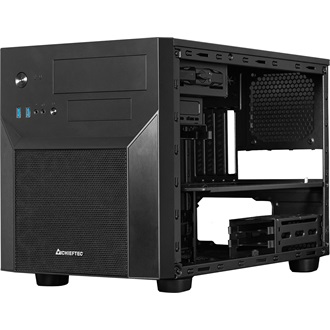 Chieftec Pro Cube CI-02B-OP táp nélküli MT Mini Tower számítógépház fekete