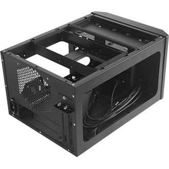 Chieftec Pro Cube Mini CN-01B-OP táp nélküli SFF számítógépház fekete