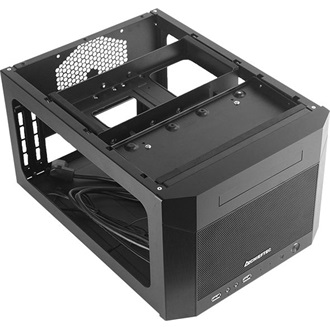 Chieftec Pro Cube Mini CN-01B-OP táp nélküli SFF számítógépház fekete