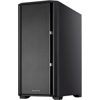 Chieftec Pro Midi TG táp nélküli ablakos Mid Tower számítógépház fekete