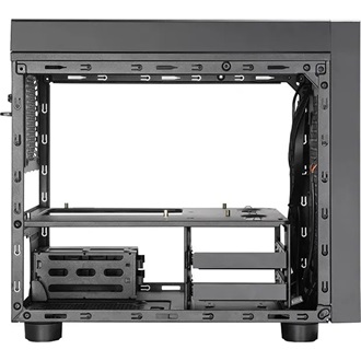 Chieftec The Cube CI-03B-OP táp nélküli MT Mini Tower számítógépház fekete