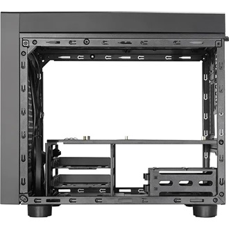 Chieftec The Cube CI-03B-OP táp nélküli MT Mini Tower számítógépház fekete