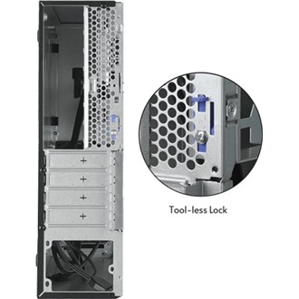 Chieftec Uni BE-10B-300 300W MT Mini Tower számítógépház fekete