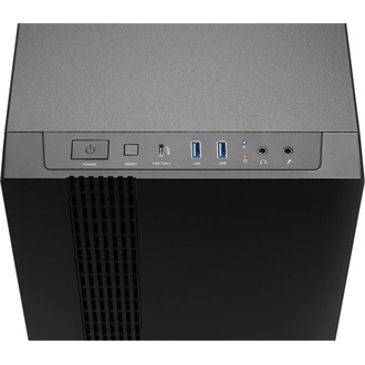 Chieftec Uni UK-02B-OP táp nélküli MT Mini Tower számítógépház fekete