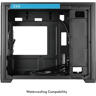 Chieftec Uni BE-10B-400 400W SFF számítógépház fekete