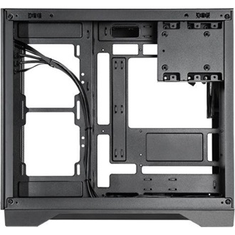 Chieftec VISIO AIR táp nélküli ablakos MT Mini Tower számítógépház fekete