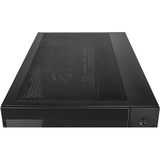 Chieftec VISIO AIR táp nélküli ablakos MT Mini Tower számítógépház fekete