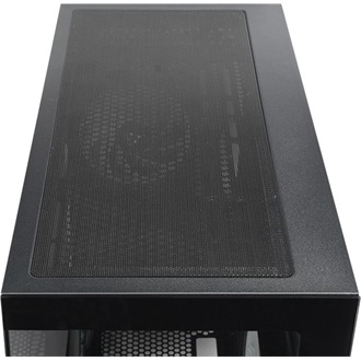 Chieftec VISTA táp nélküli ablakos Mid Tower számítógépház fekete