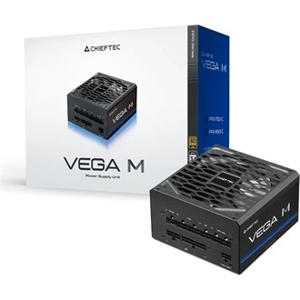 Chieftec Vega M ATX desktop tápegység 1000W 80+ Gold BOX