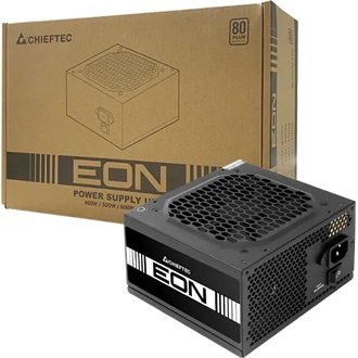 Chieftec ZPU-600S EON ATX desktop tápegység 600W 80+ BOX
