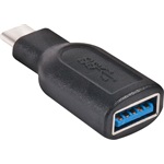 Club 3D USB-C 3.1 Gen1 -> USB-A 3.0 M/F adapter fekete