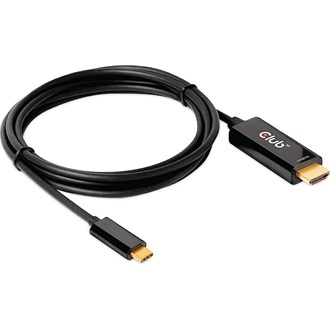 Club 3D HDMI 1.4 -> USB-C M/M aktív video kábel 1.8m fekete