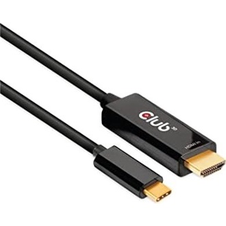 Club 3D HDMI 1.4 -> USB-C M/M aktív video kábel 1.8m fekete