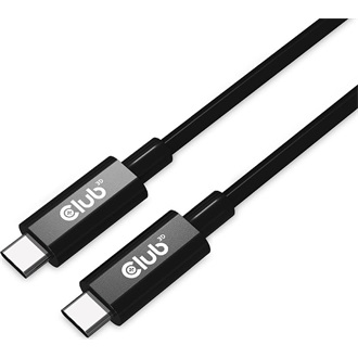Club 3D CAC-1578 USB4 Gen3×2 - USB4 Gen3×2 M/M adatkábel 2m fekete