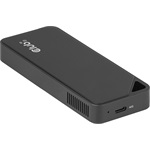 Club 3D CAC-2510 M.2 2280 PCIe NVMe USB4 külső ház fekete