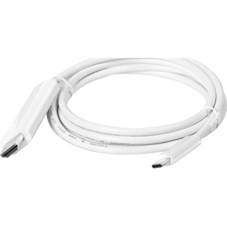 Club 3D CAC-1514 USB-C 3.1 Gen1 - HDMI 2.0 M/M aktív video kábel 1.8m fehér