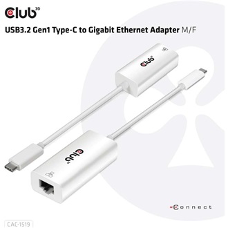 Club 3D CAC-1519 1Gb/s hálózati adapter