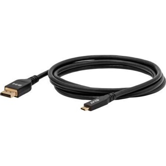 Club 3D CAC-1563 USB-C - DisplayPort 2.1 M/M video kábel 2m fekete