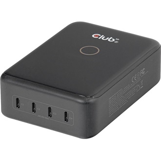 Club 3D CAC-1933 GaN 240W univerzális hálózati töltő adapter fekete