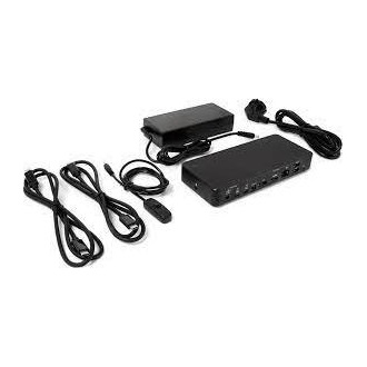 Club 3D CSV-1585 2-portos USB-C KVM switch fekete