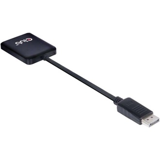 Club 3D CSV-6200H 2-portos DisplayPort 1.2 DisplayPort hub fekete 2560×1440@60Hz