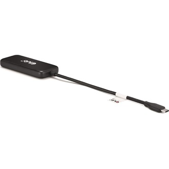 Club 3D CSV-1548 4-portos USB-C hub fekete