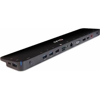 Club 3D CSV-1565 Triple Display 13-port 100W USB-C dokkoló fekete