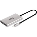 Club 3D CSV-1586 2-portos Thunderbolt 3 video splitter szürke