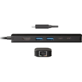 Club 3D CSV-1596 6-in-1 Hub 6-port 100W USB-C dokkoló fekete