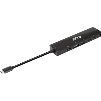 Club 3D CSV-1596 6-in-1 Hub 6-port 100W USB-C dokkoló fekete