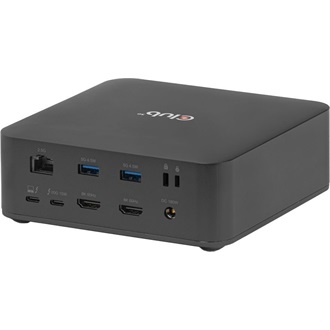Club 3D CSV-2562 12-port M.2 NVMe 180W Thunderbolt 5 dokkoló fekete