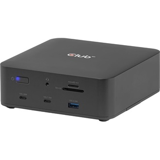 Club 3D CSV-2562 12-port M.2 NVMe 180W Thunderbolt 5 dokkoló fekete