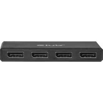 Club 3D CSV-7400 4-portos DisplayPort 1.4 DisplayPort hub fekete