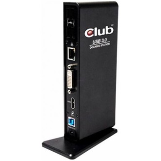 Club 3D Dual Display Docking Station USB3.0 dokkoló fekete