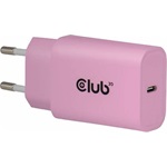 Club 3D CAC-3021 30W univerzális hálózati töltő adapter rózsaszín PD3.0