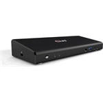 Club 3D Triple 4K Charging Dock 60W USB-C dokkoló fekete