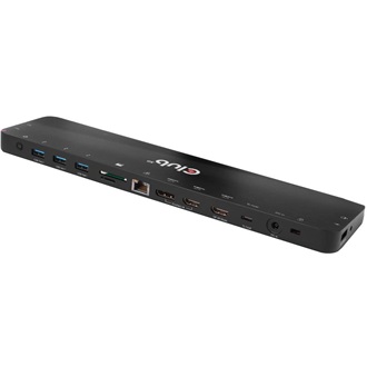 Club 3D Triple Display Dock USB-C dokkoló fekete