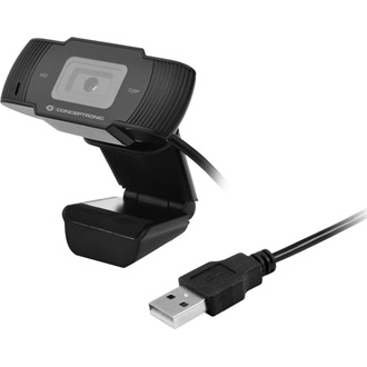 Conceptronic AMDIS03B 720P webkamera fekete