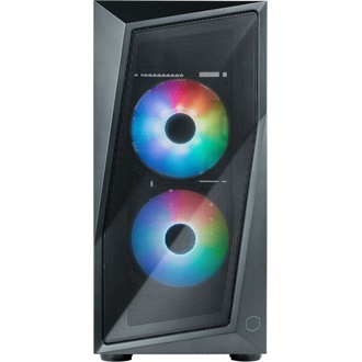 Cooler Master CMP 320 táp nélküli ablakos MT Mini Tower számítógépház fekete