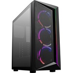 Cooler Master CMP 510 táp nélküli ablakos Mid Tower számítógépház fekete