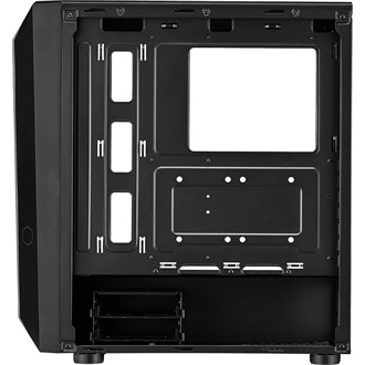Cooler Master CMP 510 táp nélküli ablakos Mid Tower számítógépház fekete