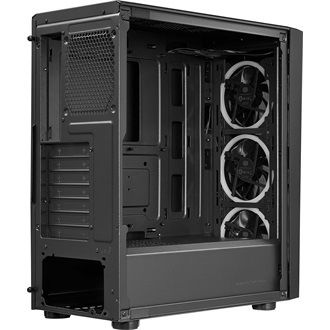 Cooler Master CMP 510 táp nélküli ablakos Mid Tower számítógépház fekete