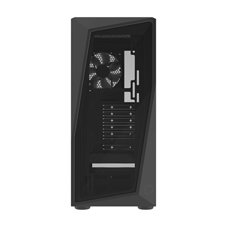 Cooler Master CMP 520L táp nélküli ablakos Mid Tower számítógépház fekete