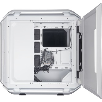 Cooler Master Cosmos C700M táp nélküli ablakos Full Tower számítógépház ezüst-fehér