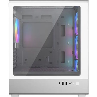 Cooler Master Elite 350 táp nélküli ablakos MT Mini Tower számítógépház fehér
