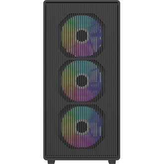 Cooler Master Elite 350 táp nélküli ablakos MT Mini Tower számítógépház fekete